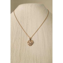 Lola Jewelry Luxury Steel Gold Renk Çelik Kolye