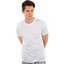 Story Of Basics -Bisiklet Yaka Kısa Kollu Likralı Viskon Erkek T-Shirt