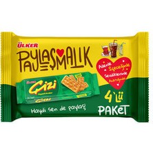 Ülker Çizi Peynirli Kraker 4'lü 280 G  (  5  Adet  )