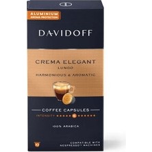 Davidoff Crema Elegant Kapsül Kahve 10'lu 55 gr  x 5