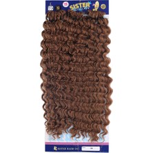 Burada Bulabilirsin Sister Afro Dalgası Saç - Bakır 30