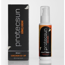 Protecsun Spf 50+ Tüm Ciltler Için Uva+Uvb  Yüksek Korumalı, Vitaminli Yüz&vücut Güneş Kremi 100 ml