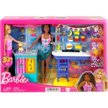 Mattel Barbie Brooklyn ve Malibu'nun Sahildeki Yiyecek Standı HNK99