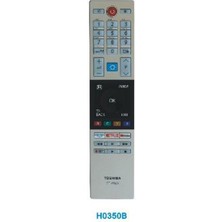 Toshiba  Kl Toshıba CT-8543 Netflıx-Prıme Vıdeo-Youtube Tv Tuşlu LCD LED Tv Kumanda