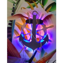 LED Dümen +Çapa Silueti Led Duvar Aydınlatması