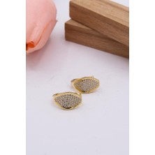 Latif Kuyumcu 14 Ayar Altın Küpe J Klips Kadın Küpe LKKP1113