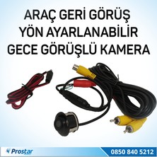 Ayarlanabi̇li̇r Araç Geri̇ Görüş Kamerası