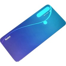 OEM Redmi Note 8 Arka Pil Batarya Kapağı (Cam) Açık Mavi