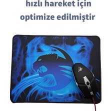 MN6 Mouse Pad 32X24CM-AKALITE Dikişli-Gaming Mouse Pad-Ofis Fare Altlığı-Oyuncu Mouse Pad