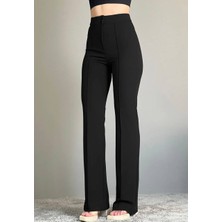 Sisa Moda Yüksek Bel Palazzo Kadın Pantolon
