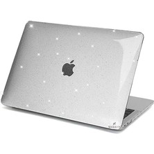 Sneezy Macbook Pro 2021/23 14,2 Inç M1-M2 Çip A2442 A2779 Ile Uyumlu Parlak Diamond Dust Simli Kılıf