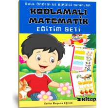 Okul Öncesi ve Birinci Sınıflar Kodlamalı Matematik Eğitim 3 Kitap Seti