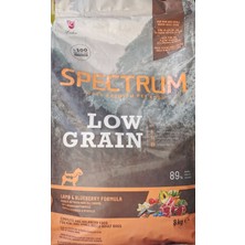 Spectrum Low  graın Kuzu Etli ve Yaban Mersinli Küçük Irk Yavru Köpek Maması 8  kg