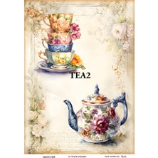 Lineart Pirinç Dekopaj Kağıdı La-Tea2