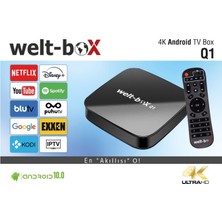 Welt-Box Q1 Android TV Box 4K