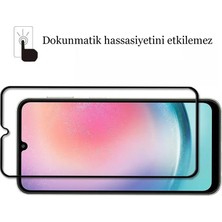 CepStok Samsung Galaxy A24 Kırılmaz Cam 5d Tam Kaplayan 9h Temperli Ekran Koruyucu