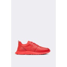7AdımdaAşk Erkek Sneaker Deri Ayakkabı 082Y23K40700