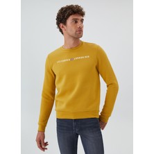 Lee Cooper Steward Erkek Sweatshırt Hardal