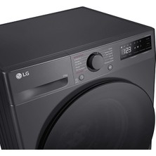 LG F4Y5EYWYJ.AMBPLTK A Enerji Sınıfı 11KG 1400 Devir Çamaşır Makinesi Siyah