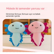 Sunflower Flower Yeni Salamander Bebek Peluş Oyuncak Altıgen Semender Bebek (Yurt Dışından)