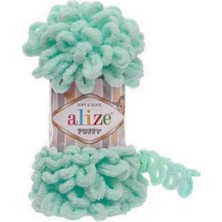 Alize Puffy 6 Adet Elle Örülen Kadife Ip No 19