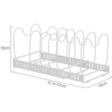 Xhang Pot Kapak Raf Ayarlanabilir Masaüstü Pot Pan Tutucu Çıkarılabilir Pan Kapak Raf Dolap Pişirme Bulaşık Depolama Raf Mutfak Organizatör | Raflar ve Amp;tutucular (Yurt Dışından)