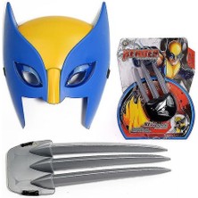 Xhang Çocuk Wolverine Cosplay Kostüm X-Erkekler Maske Animasyon Parti Sahne (Yurt Dışından)