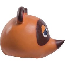 Xhang Tom Nook Rakun Maskesi Hayvan Geçiş Lateks Headgear Cadılar Bayramı Cosplay Ball Sahne (Yurt Dışından)