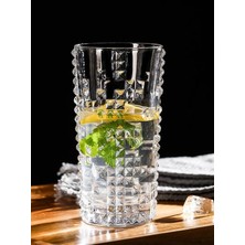 Xhang 6 Adet 360 ml Yaratıcı Gözlük Kupası Şarap Cam Viski Brendi Snifters Cam Şarap Kupası Kişilik Suyu Bira Bardağı Ev Drinkware Süt Kupası | Gravür (Yurt Dışından)