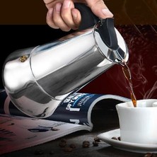 Xhang Paslanmaz Çelik Kahve Pot Mocha Espresso Latte Percolator Soba Kahve Makinesi Pot Percolator Içecek Aracı Cafetiere | Kahve Kapları (Yurt Dışından)