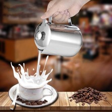 Xhang Paslanmaz Çelik Süt Köpüğü Sürahi Kapaklı Espresso Kahve Cappuccino Süt Krem Fincan Köpürme Sürahi | Süt Sürahileri (Yurt Dışından)