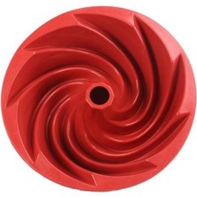 Xhang 3D Groove Kek Kalıp Büyük Spiral Şekli Gıda Sınıfı Silikon Ekmek Kek Kalıp Pişirme Aracı Pişirme Aletleri Yüksek Sıcaklık Dayanıklı | Kek Kalıpları (Yurt Dışından)