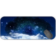 Xhang (600X300X3), Xxl Oyun Fare Mat Genişletilmiş, Şehir Gökyüzü Ağacı Ofis Mouse Pad (Yurt Dışından)