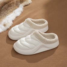 Erkek Bayan Pamuklu Peluş Terlik (Yurt Dışından)
