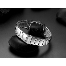 Kadın Moda Tungsten Çelik Kare Takvim Izle Su Geçirmez Öğrenci Izle (Yurt Dışından)