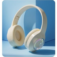 Başa Takılan Kulaklık Kablosuz Bluetooth 5.2 Katlanabilir Spor Kulaklık (Yurt Dışından)