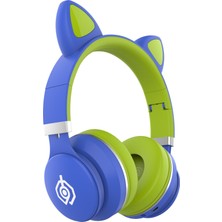 LED Kedi Kulakları Kablosuz Bluetooth Kulaklık 5.0 Katlanabilir Kulaklık (Yurt Dışından)