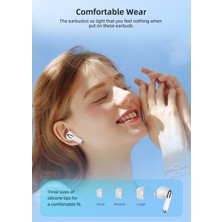 Kablosuz Bluetooth Kulaklıklar Aktif Gürültü Önleme Tws Kulaklık J66 Kulaklıklar (Yurt Dışından)