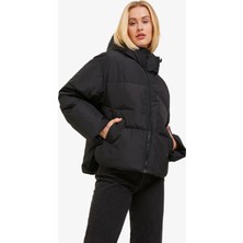 JJXX Jxmisty Down Blend Puffer Jacket Otw Sn Kadın Siyah Mont 12236528-Black