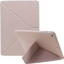 XFashion Apple iPad 9.7 (2018)/(2017) Akıllı Tablet Kılıf Pu Deri + Tpu Origami Stand Kapağı (Yurt Dışından)