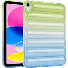 XFashion Apple iPad 10.9 (2022) Yumuşak Tpu Tablet Kılıf Aşağı Ceket Tasarım Anti-Drop Cover (Yurt Dışından)