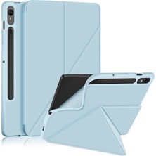 XFashion Samsung Galaxy Tab S9 SM-X710, SM-X716B, SM-X718U Pu Deri Origami Stand Koruyucu Kapak (Yurt Dışından)