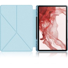 XFashion Samsung Galaxy Tab S9 SM-X710, SM-X716B, SM-X718U Pu Deri Origami Stand Koruyucu Kapak (Yurt Dışından)