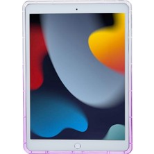 XFashion Apple iPad 10.2 / Apple iPad Pro 10.5 Inç (2017) Gradyan Tpu Anti-Drop Case Hava Yastığı Elmas Doku Tablet Kapak (Yurt Dışından)