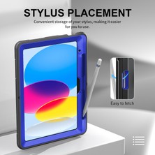 XFashion Apple iPad 10.9 (2022) Kalem Yuvası Tpu+Pc Tablet Kapağı (Yurt Dışından)