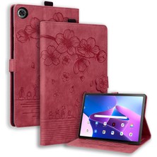 XFashion Lenovo Tab M10 (Gen 3) TB-328XU / TB-328FU Pu Deri Standı Tablet Kılıfı Kart Tutucu Kapağı (Yurt Dışından)