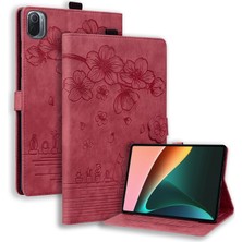 XFashion Xiaomi Pad 5 / Pad 5 Pro Kart Tutucu Tablet Pu Pu Deri Stand Tablet Kapak (Yurt Dışından)