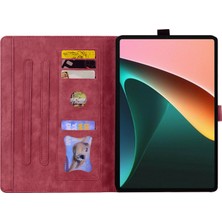 XFashion Xiaomi Pad 5 / Pad 5 Pro Kart Tutucu Tablet Pu Pu Deri Stand Tablet Kapak (Yurt Dışından)