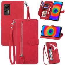 Yihang Boutique Ile Uyumlu Ulefone Note 14 Fermuarlı Kese Manyetik Kart Tutacağı Bilek Kayışlı Cüzdan Kesesi Ulefone Note 14 (Yurt Dışından)