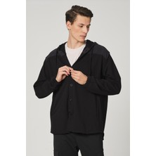 Alexander Gardi Alexandergardı Paraşüt Kumaş Detaylı Oversize Hırka (E22-61000)